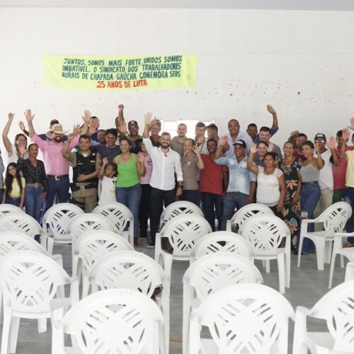 Visita ao município de Chapada Gaúcha. 03/03/23